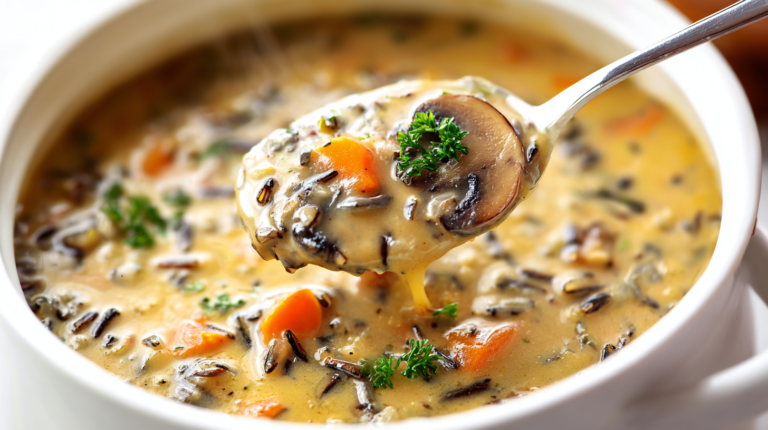 Autumn Wild Rice Soup