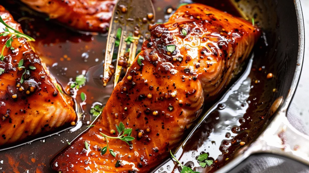 Crispy-Honey-Garlic-Glazed-Salmon-Recipe-