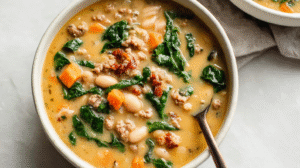 Italian Sausage White Bean Soup