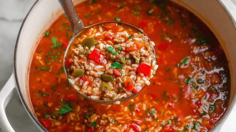 Stuffed Pepper Soup